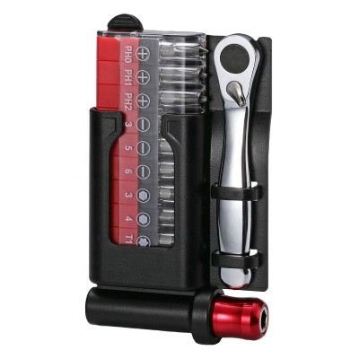 Ratchet Screwdriver Set & Clip Type Bits Box