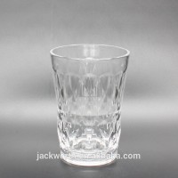 Clear Drinking Tableware Plastic 14oz Juice Glass