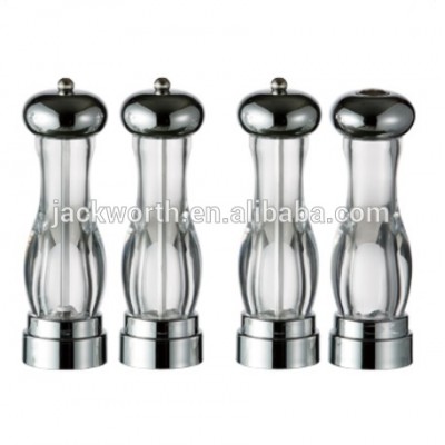 Chrome plated Salt and Pepper Grinder Set