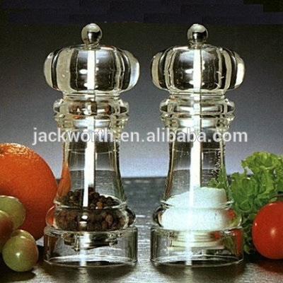 Salt and Pepper Mill Plastic Dry Pepper Grinders