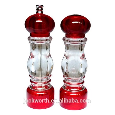 6.5 inch Colored Salt Shaker and Pepper Mill Set