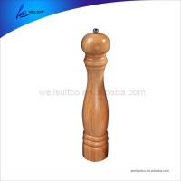 rubber wood pepper mill