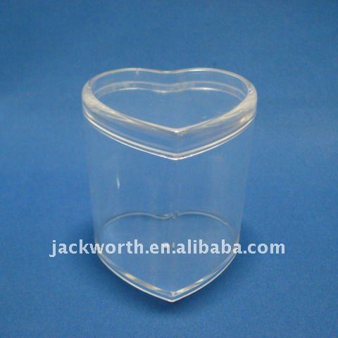 Wedding centerpiece plastic tube box