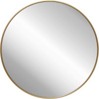 16 Inch antique Round Gold Beautiful Wall Mounted Metal Modern Mirror