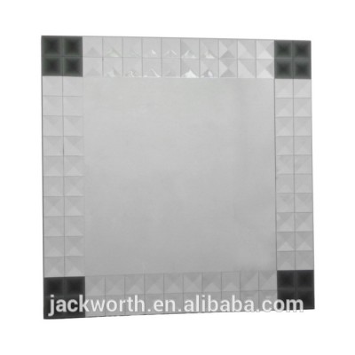 Decorative Glass Panel Square Modern Wall Mirror